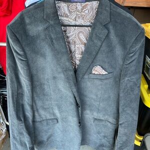 Men's Gray corduroy Blazer
